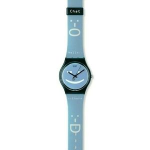Swatch Watch Chat-Net (GB188) New In Box!